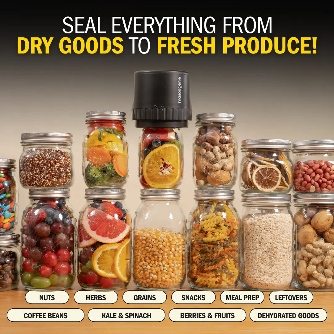 Mason Genie® Vacuum Sealer Kit