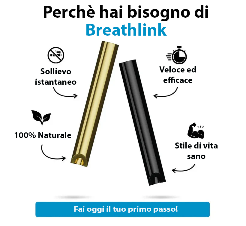 Breathlink - Smetti di Fumare Ora (50% DI SCONTO)